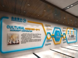 霍山文化墙有助于企业什么改善？带来什么实际意义？