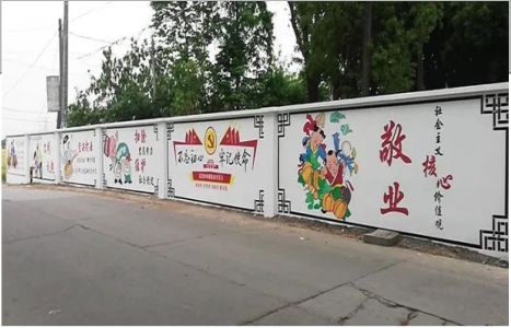 霍山手绘墙画在现实中主要有哪些应用？