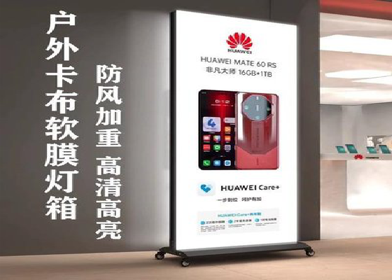 霍山户外防水灯箱的应用特点及适用范围。