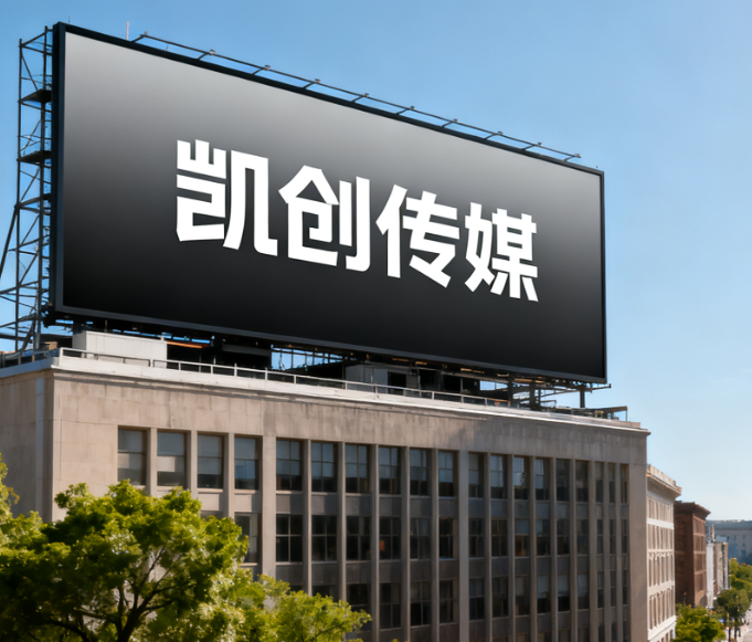 霍山户外广告牌的设计与制作