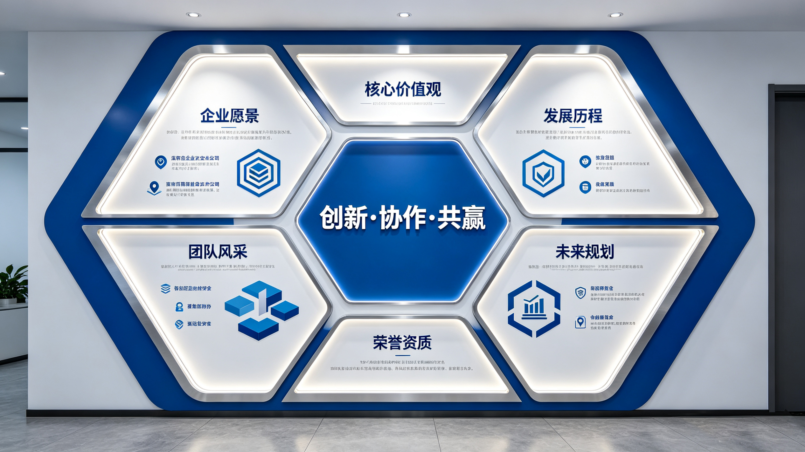 霍山企业文化墙六边形避坑指南（新手常犯5个错误）